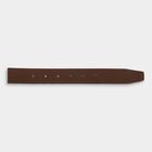 Men's Brown Leather Casual Belt, , small image number null