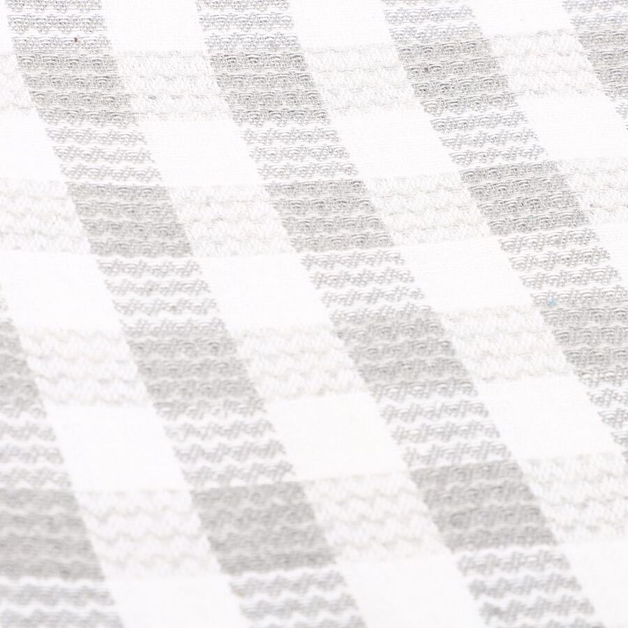 220 GSM Grey Cotton Blend Bath Towel, , large