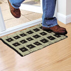 Black Polyester Cotton Mat, , small image number null