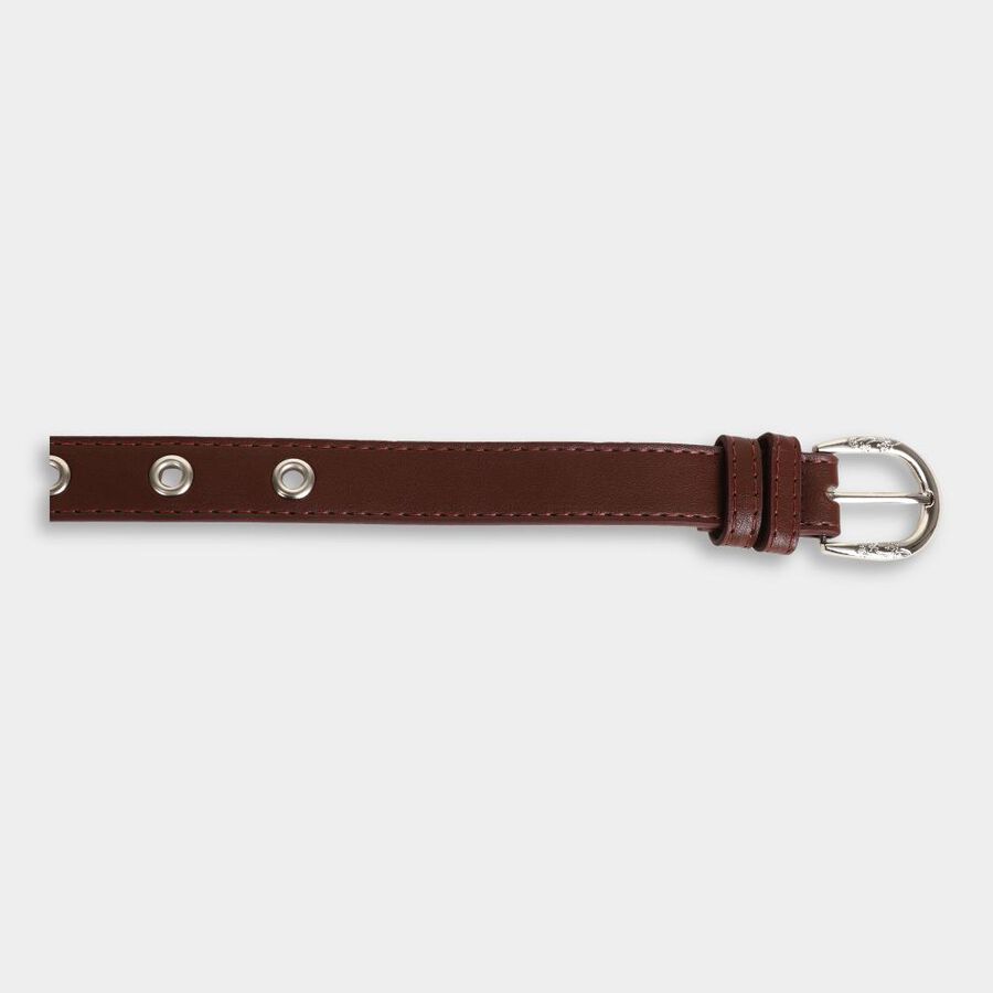 Women's Brown Polyurethane Belt, , large image number null