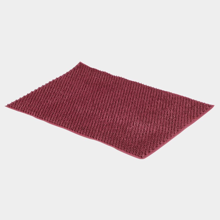 Anti-Skid Maroon Rubber Door Mat, , large image number null