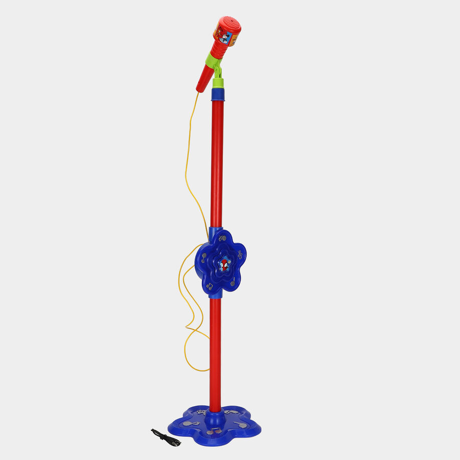 Kid's Microphone Stand Toy with Adjustable Height , , large