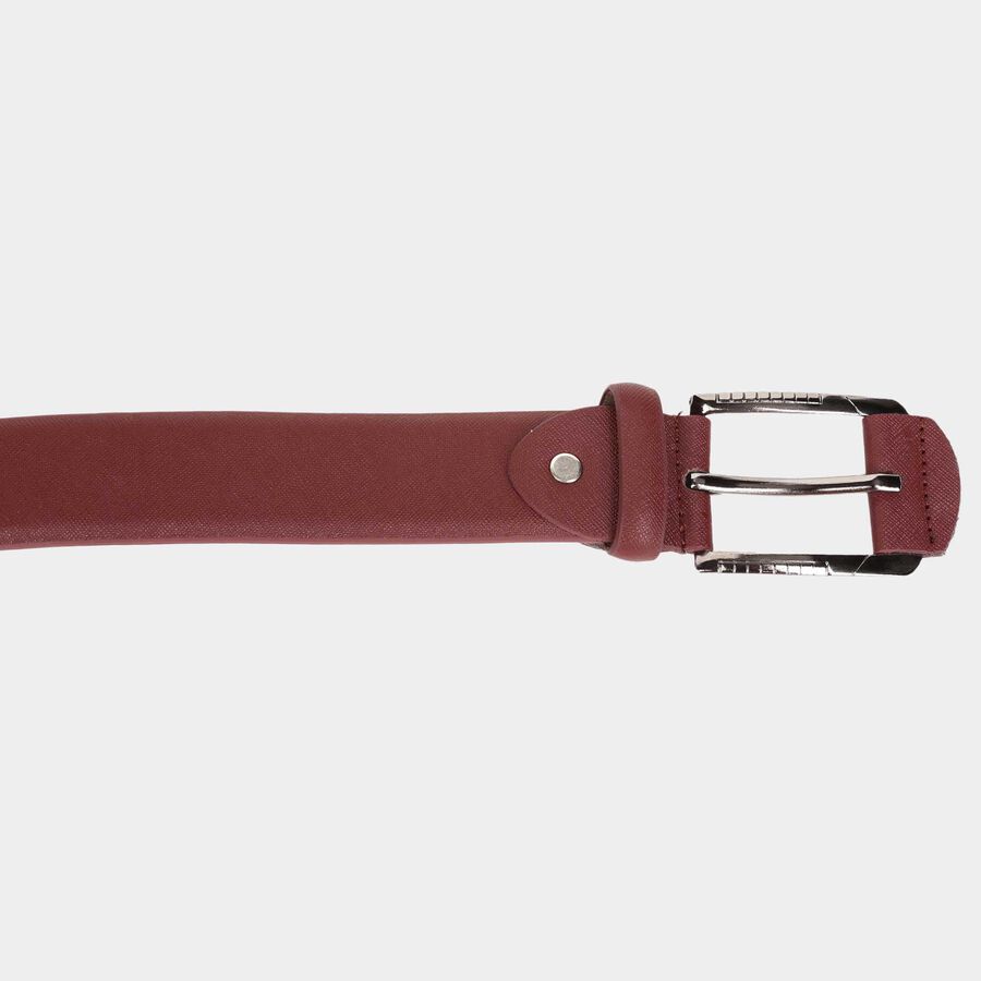 Men's Brown Polyurethane Casual Belt, , large image number null