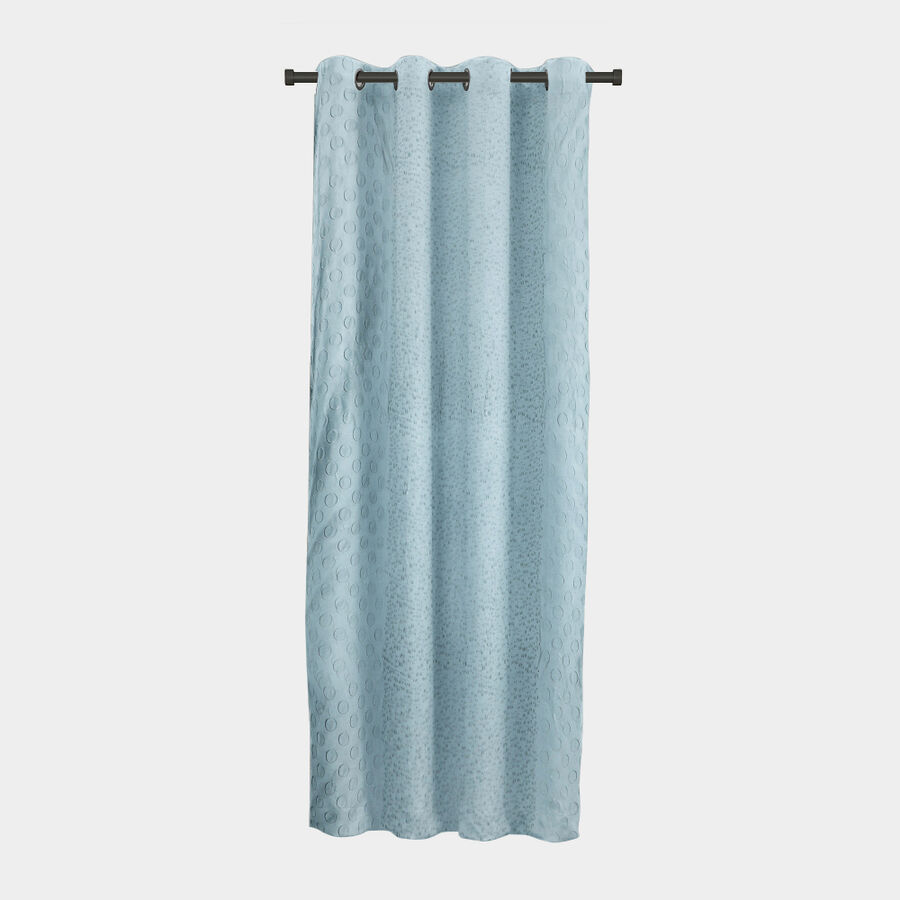 5ft.Light Blue Polyester Curtain, , large image number null