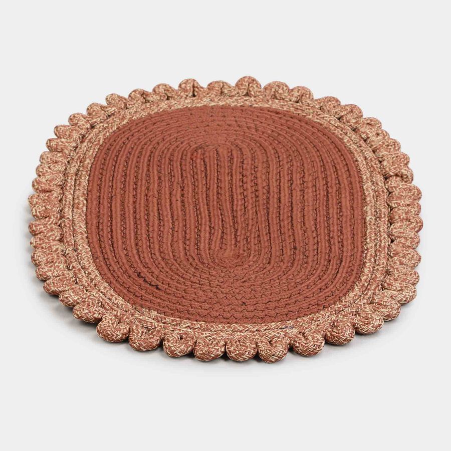 Brown Polyester Door Mat, , large image number null