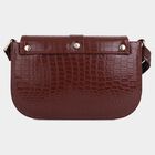 Women's Tan Polyurethane Sling Bag, , small image number null
