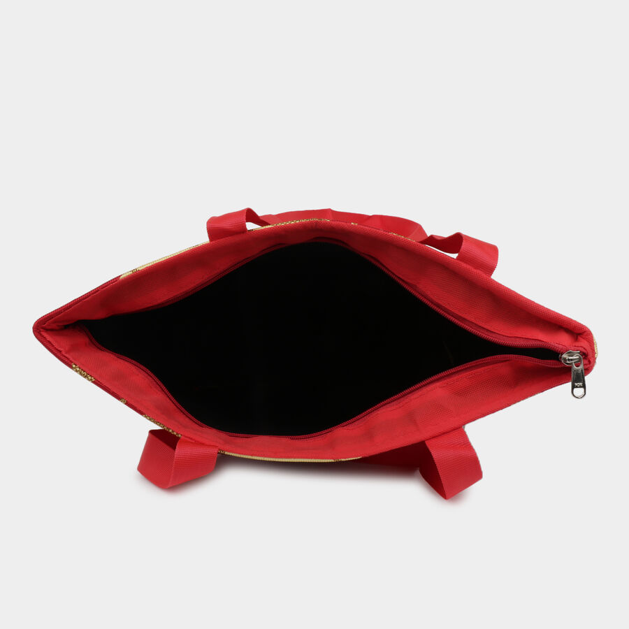 Maroon Fabric Bag, , large image number null