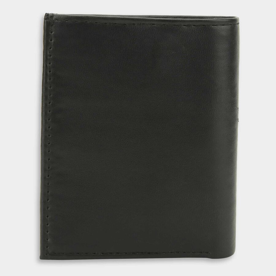 Men PU Black Card Case, , large image number null