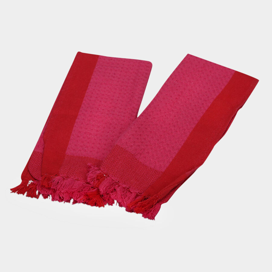 Cotton Hand Towel, Set of 2, 210 GSM, 40 X 60 cm, , large image number null