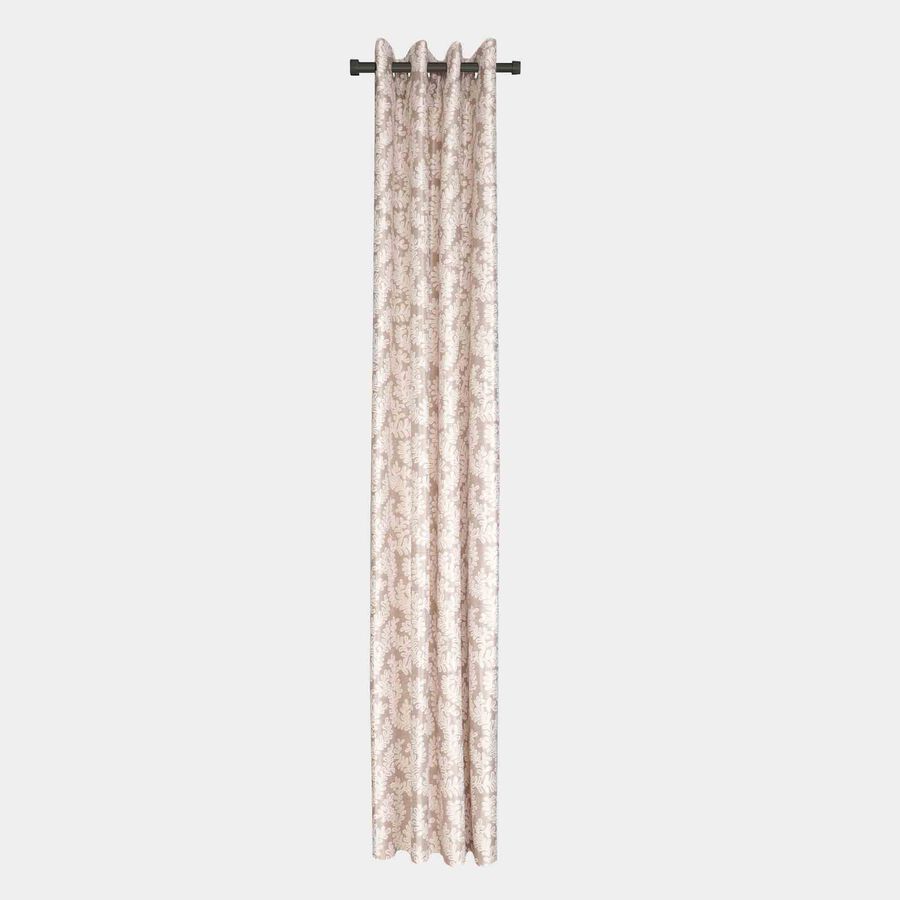 9ft. Brown Microfiber Long Door Curtain, , large image number null