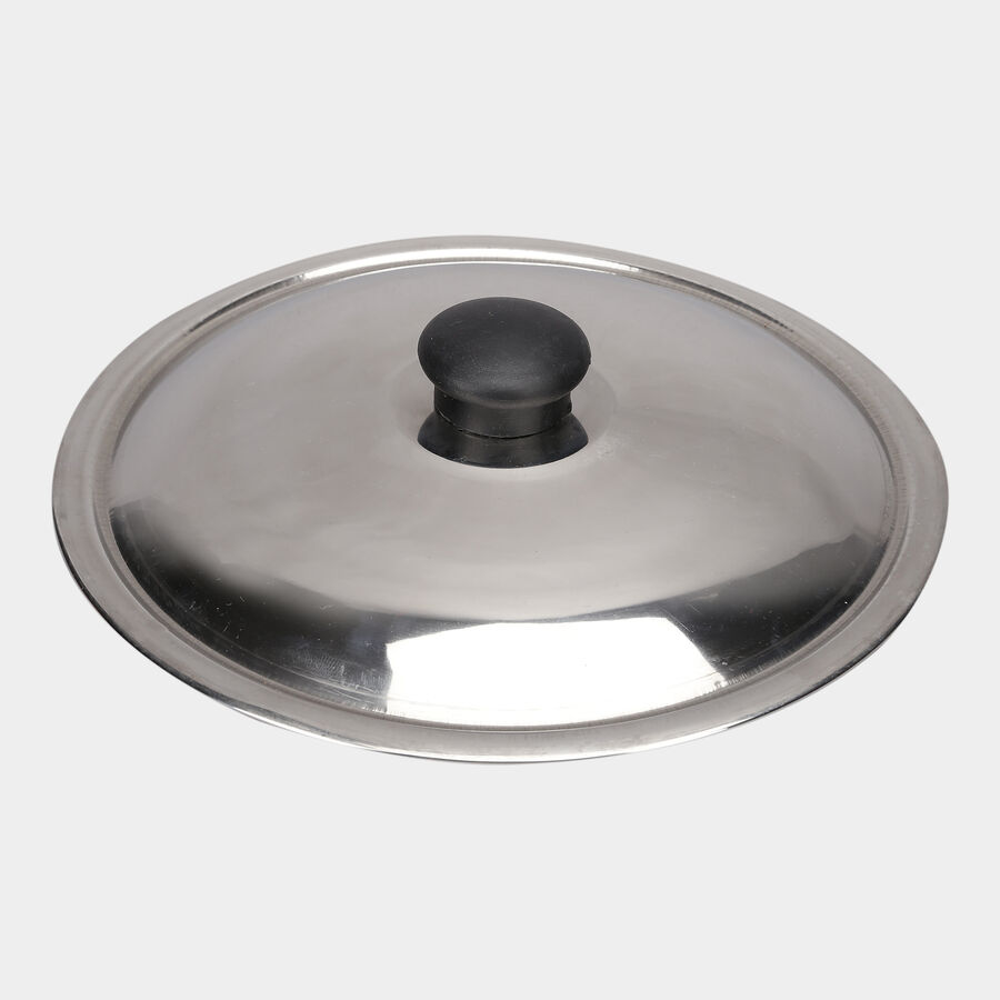 Stainless Steel Multi Purpose Lid (Cover) With Knob - 21cm, , large image number null