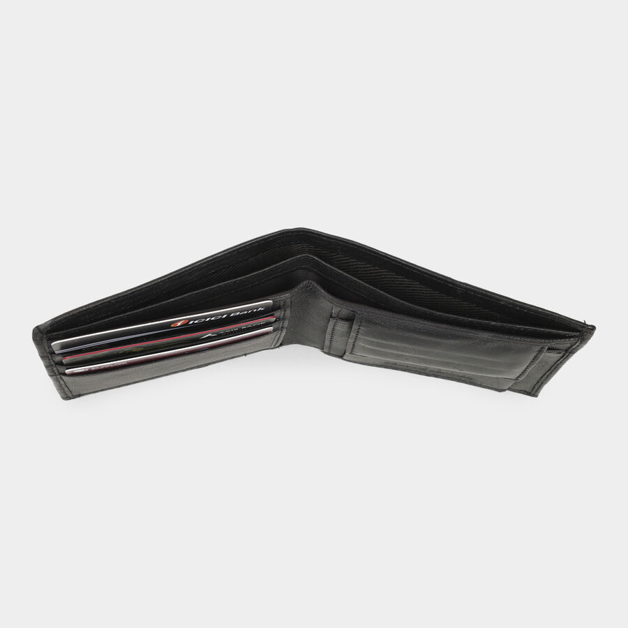 Men's Black PU Wallet, , large image number null