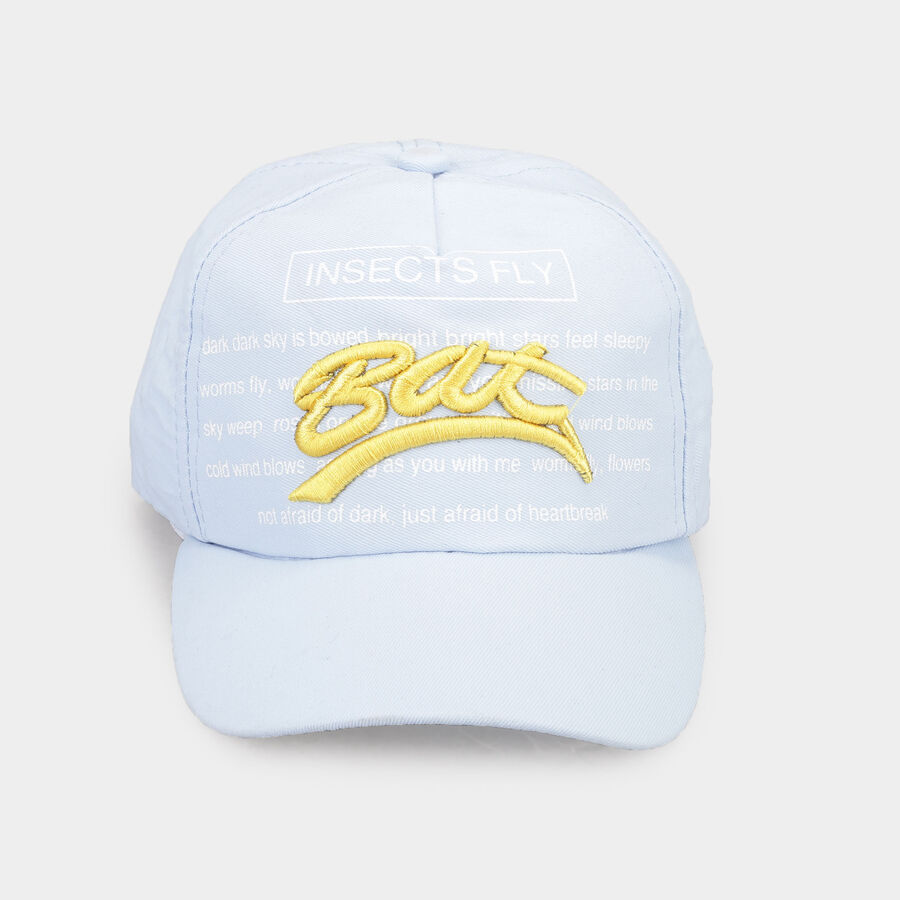 Kids' Blue Canvas Cap, , large image number null
