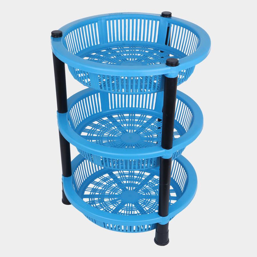 3-Tier Plastic Rack, , large image number null