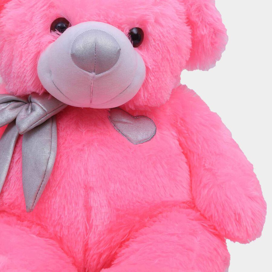 Large Pink Teddy With Muffler, , large image number null