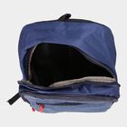 Dark Blue Polyester Backpack, Medium Size, , small image number null