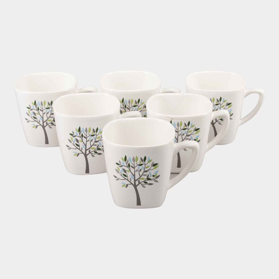120 ml Stoneware Cup, Set of 6, , large image number null