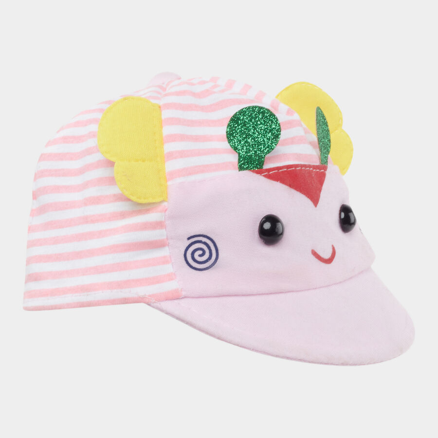 Kids' Pink Fabric Cap, , large image number null