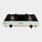 2 Burner Glass Top Auto Ignition Gas Stove, , small image number null