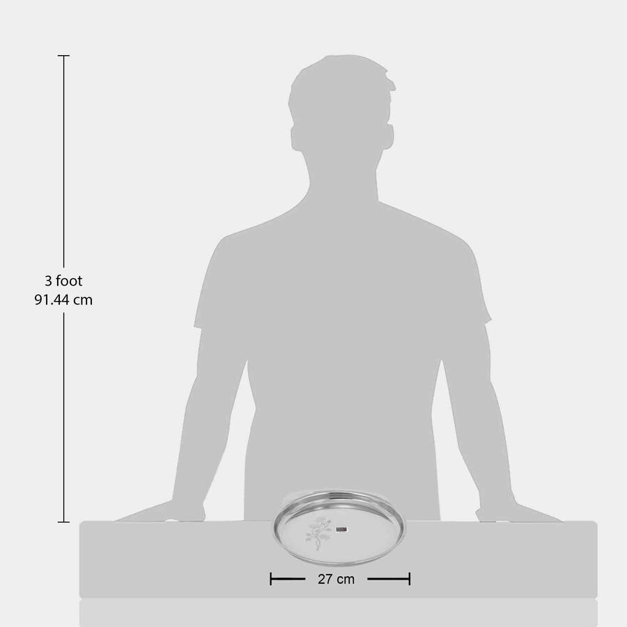 Stainless Steel Dinner Set 3 Pcs, , large image number null