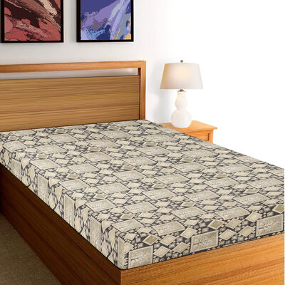 Brown Microfibre Single Bedsheet