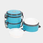 Plastic Lunch Box - 1 Container, 3 Steel Containers, , small image number null