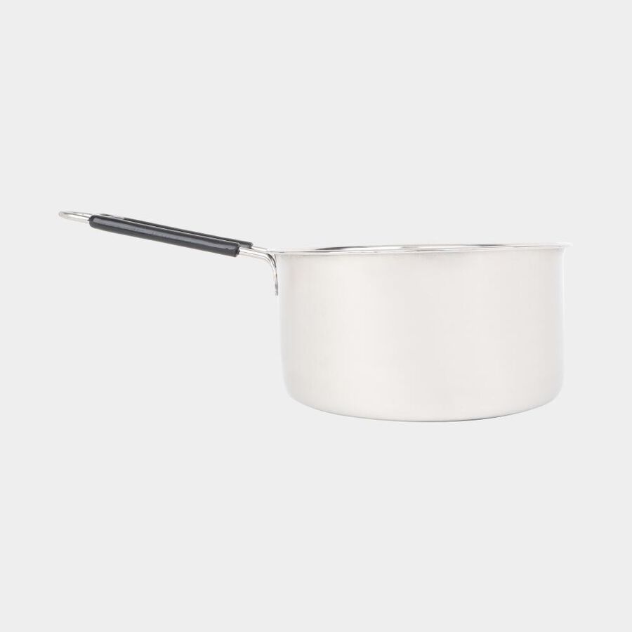 1.l L Stainless Steel Sauce Pan, Induction Compatible, , large image number null