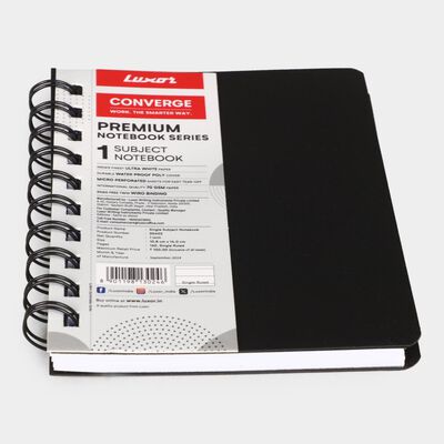 160 Page Single Ruled Spiral Notebook