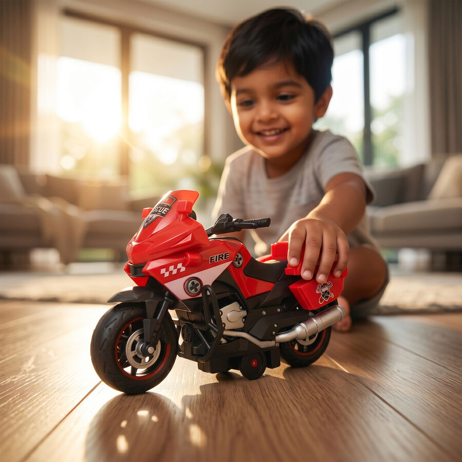 Kid's Motorcycle Toy, , large