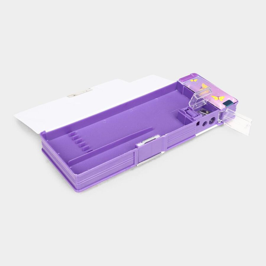 Plastic Magnetic Pencil Box, , large image number null