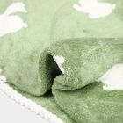 250 GSM Green Microfiber Bath Towel, , small