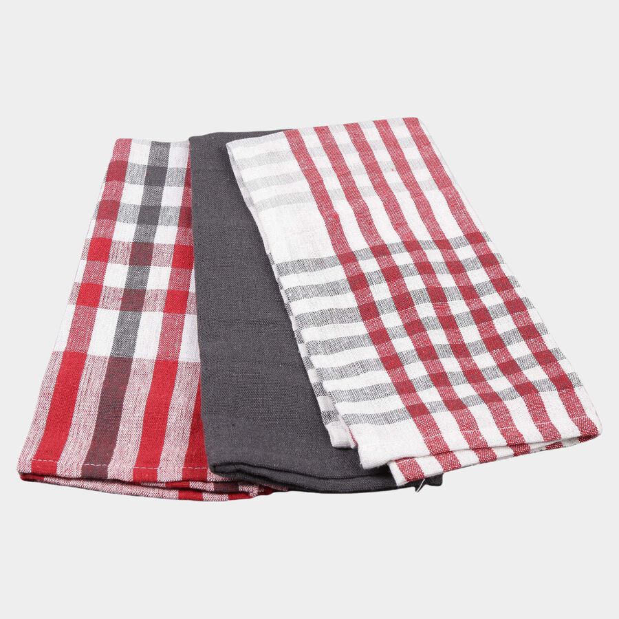Cotton Kitchen Napkin Set of 3, , large image number null