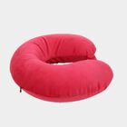 Red Solid Memory Pillow, , small