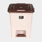 15L Brown Plastic Dustbin, , small image number null