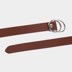 Women's Tan Polyurethane Belt, , small image number null