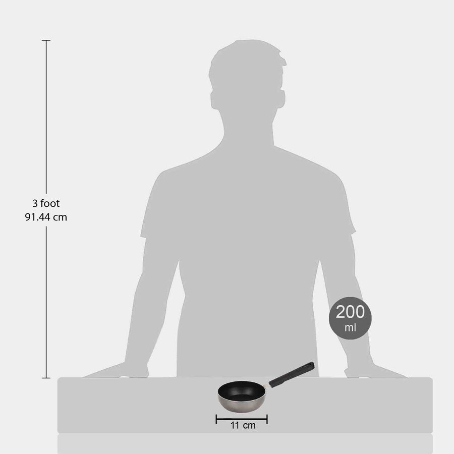 200 ml Non-Stick Tadka Pan, , large image number null