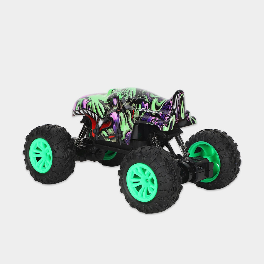 Kid's Remote Control Shark Monster Truck Off-Road Crawler Toy, , large