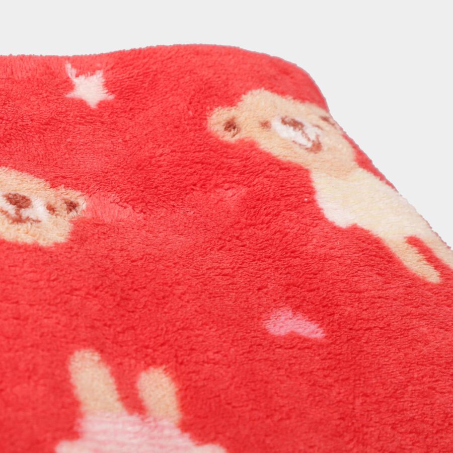 280 GSM Red Microfiber Baby Towel, , large image number null