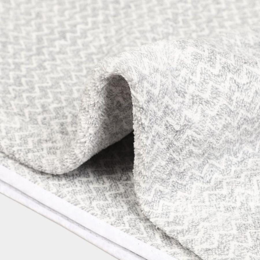 280 GSM Grey Microfiber Bath Towel, , large