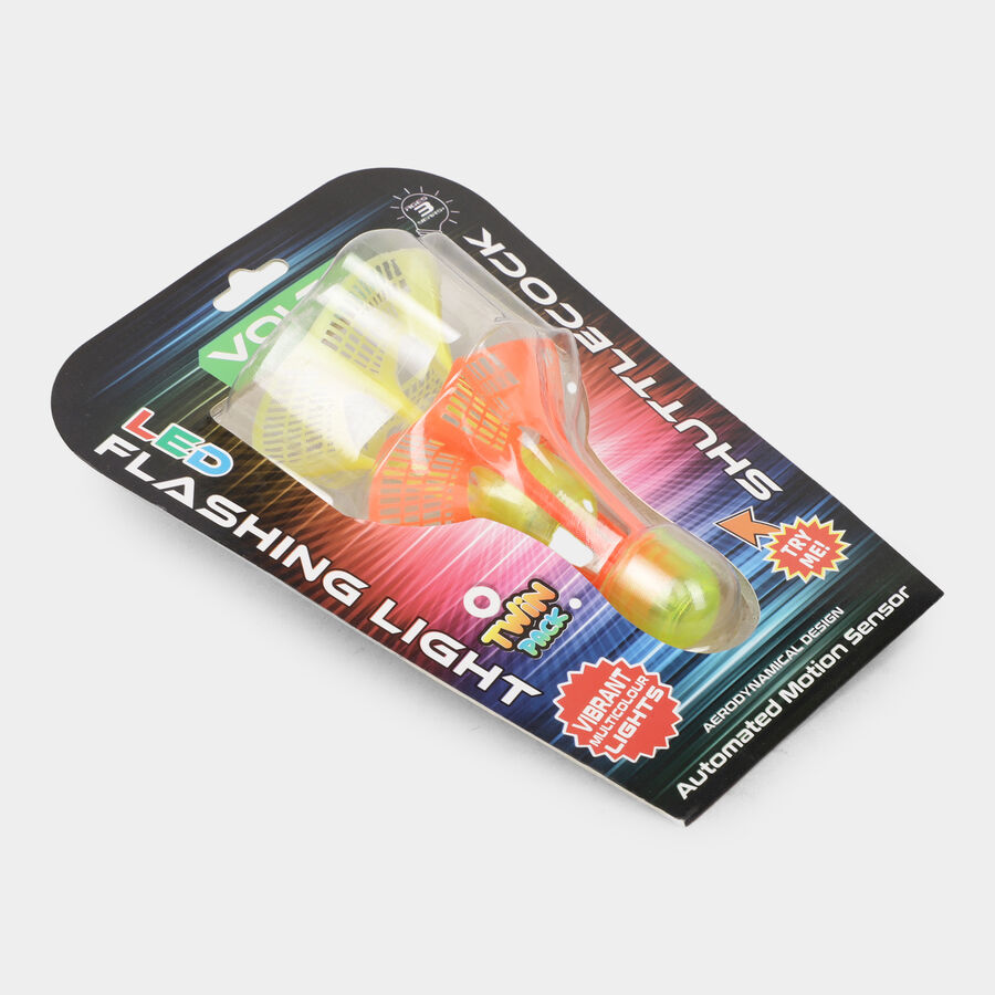 Led FlashingLight Shuttlecock, Set of 2, , large