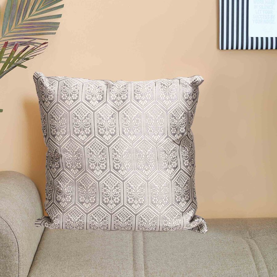 Grey Microfiber Cushion, , large image number null
