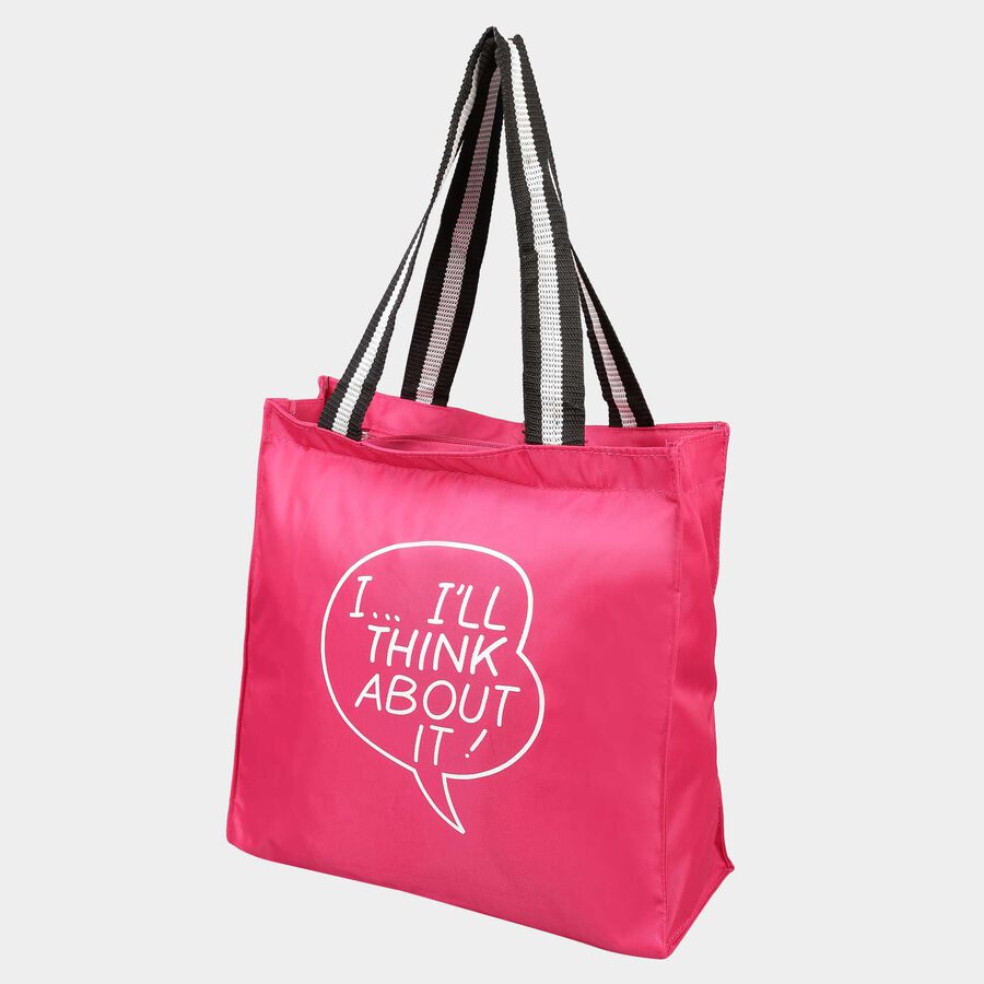 Pink Fabric-Polyester Bag, , large image number null