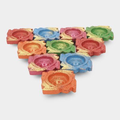 Diya 10 Pcs |Without Wax