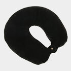 Grey Microfiber And Beans Neck Pillow, , small image number null