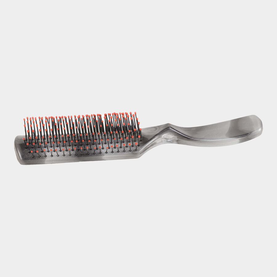 Plastic Hair Brush, Black, , large image number null
