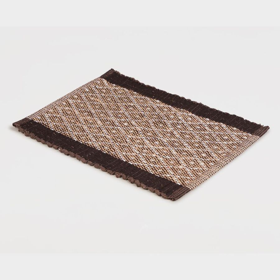 Anti-SKId Brown Polyester Door Mat, , large image number null