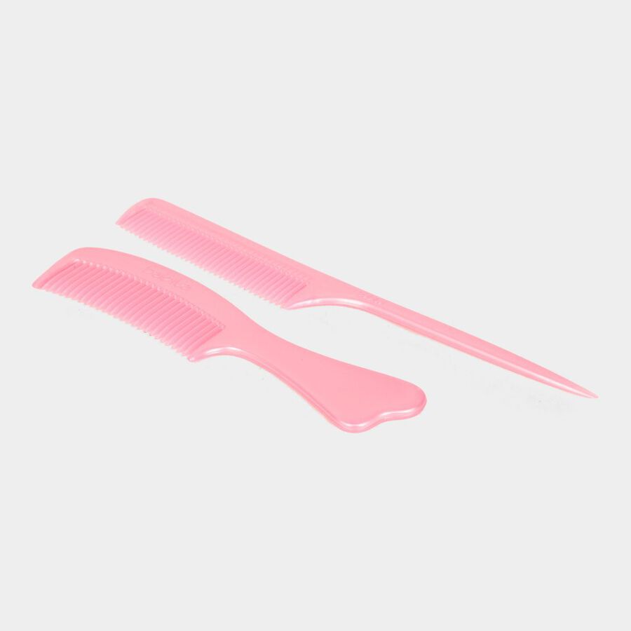 Plastic Comb With Mirror Set of 5, , large image number null