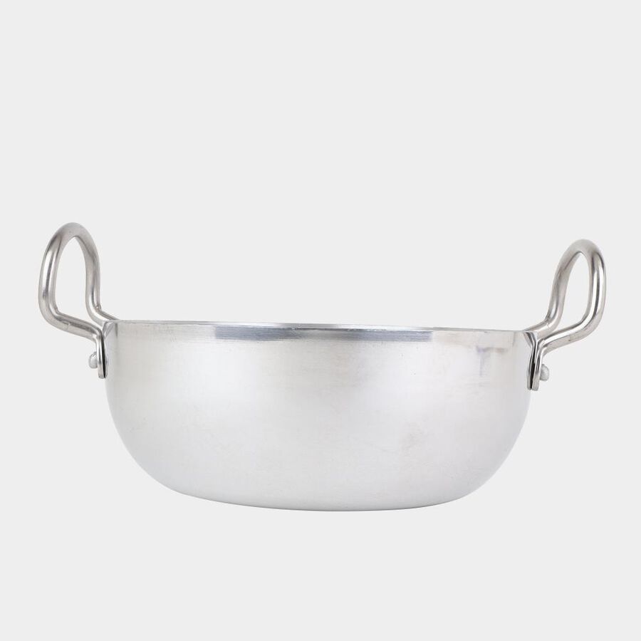 1.3 L Aluminum Kadhai, Induction Compatible, , large image number null