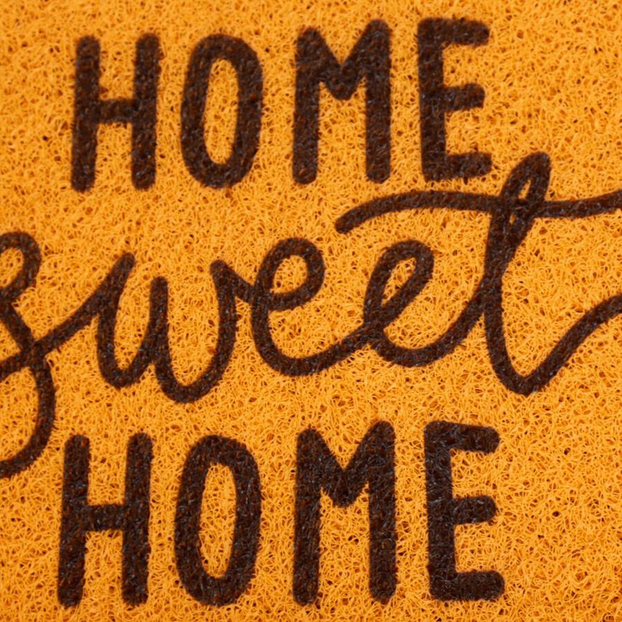 Orange Polyproplyn Door Mat, , large image number null