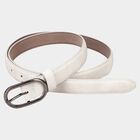 Women's Grey Polyurethane Belt, , small image number null
